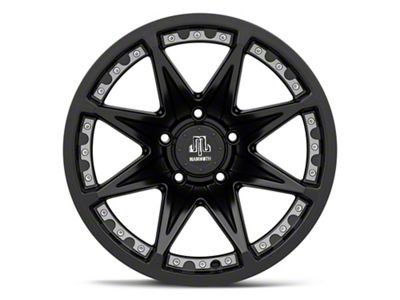 Mammoth Type 88 Matte Black Wheel; 17x9 (05-10 Jeep Grand Cherokee WK, Excluding SRT8)