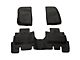 TruShield Precision Molded Front and Rear Floor Liners; Black (07-13 Jeep Wrangler JK 4-Door)