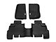 TruShield Precision Molded Front and Rear Floor Liners; Black (14-18 Jeep Wrangler JK 4-Door)