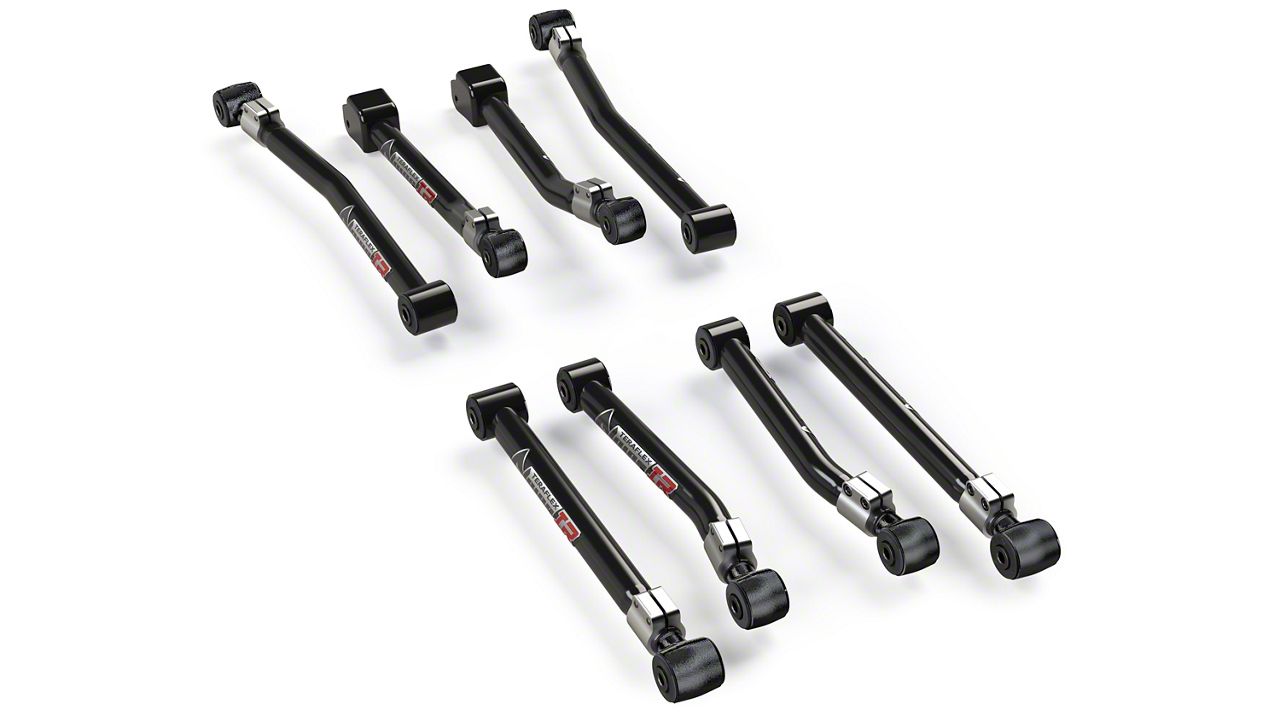 Teraflex Jeep Wrangler Alpine IR Adjustable Front & Rear Control Arms for 24 in. Lift 1415611