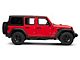 N-Fab Cab Length RS Nerf Side Step Bars; Textured Black (18-24 Jeep Wrangler JL 4-Door)