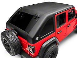 Patriot Fastbacks Guardian Fastback Solid Hard Top; Textured Black (18-23 Jeep Wrangler JL 4-Door)