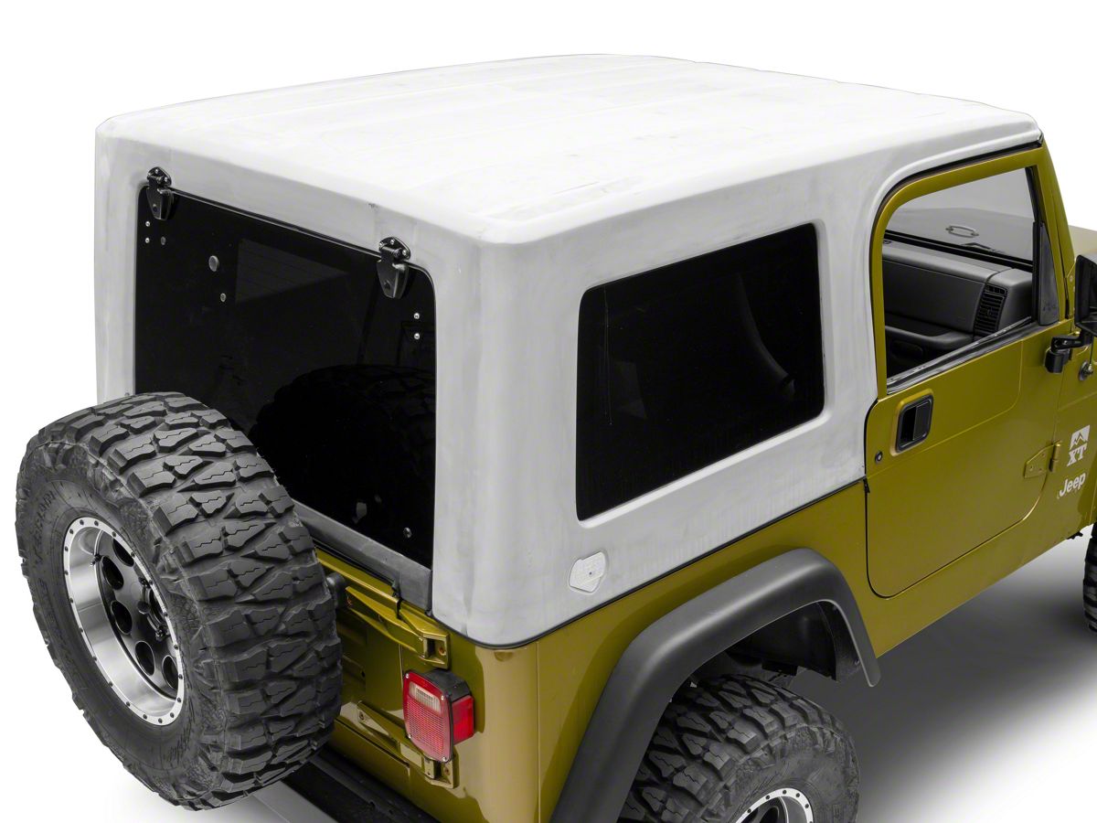 Patriot Fastbacks Jeep Wrangler Recon Solid Hard Top; Textured Black 17110  (97-06 Jeep Wrangler TJ, Excluding Unlimited) - Free Shipping