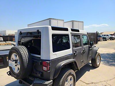 Patriot Fastbacks Jeep Wrangler Surfrider Hard Top; Primer 16300 (07-18 Jeep  Wrangler JK 4-Door) - Free Shipping