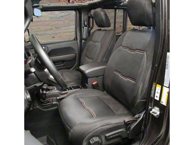 Smittybilt GEN2 Neoprene Front and Rear Seat Covers; Black (18-23 Jeep Wrangler JL 4-Door)