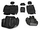 Smittybilt GEN2 Neoprene Front and Rear Seat Covers; Black/Charcoal (18-24 Jeep Wrangler JL 4-Door)