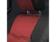 Smittybilt GEN2 Neoprene Front and Rear Seat Covers; Black/Red (18-24 Jeep Wrangler JL 4-Door)