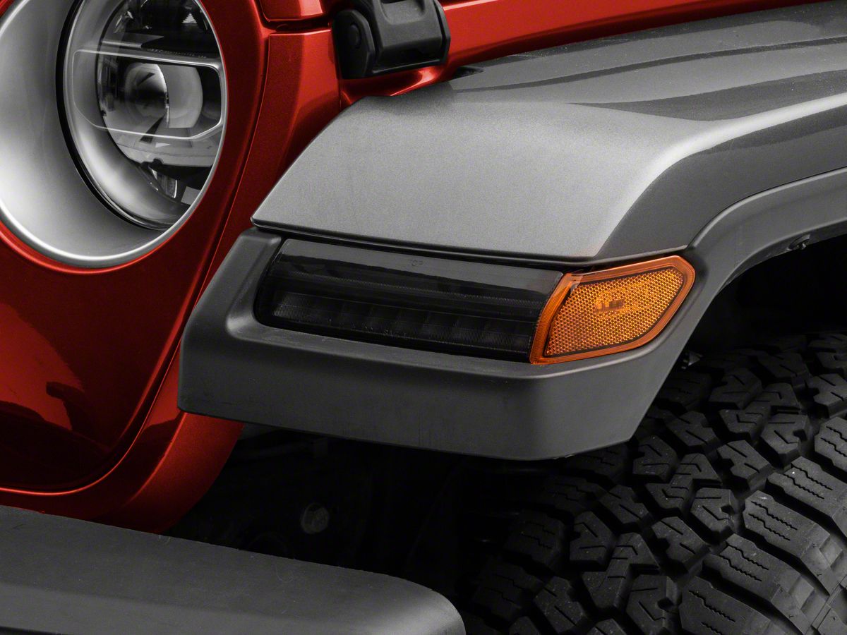Morimoto GEN2 XB LED Turn Signals; Smoked (18-22 Jeep Wrangler JL,  Excluding Sport & Willy)