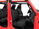 Smittybilt G.E.A.R. Custom Fit Front Seat Covers; Black (18-24 Jeep Wrangler JL)