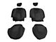 Smittybilt G.E.A.R. Custom Fit Front Seat Covers; Black (18-24 Jeep Wrangler JL)