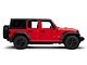 Ventguard Window Deflectors; Front and Rear; Carbon Fiber Look (18-24 Jeep Wrangler JL 4-Door)