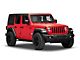 Ventguard Window Deflectors; Front and Rear; Smoked (18-24 Jeep Wrangler JL 4-Door)
