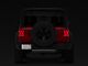 Raxiom Horizon LED Tail Lights; Black Housing; Red Lens (18-23 Jeep Wrangler JL)