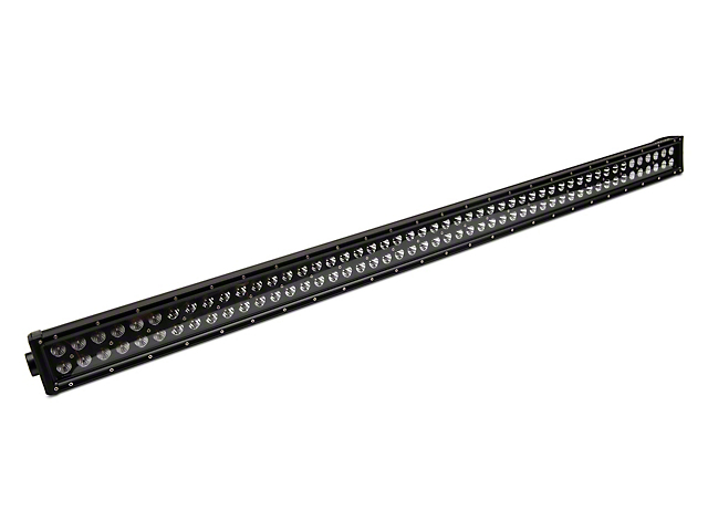Raxiom 52-Inch Dual Row LED Light Bar with Windshield Mounting Brackets (18-23 Jeep Wrangler JL, Excluding 4xe)
