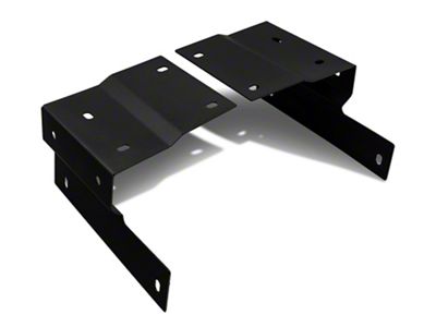 RedRock Cowl Mounted Off-Road Light Brackets (18-24 Jeep Wrangler JL, Excluding 4xe)