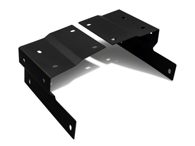 RedRock Cowl Mounted Off-Road Light Brackets (18-24 Jeep Wrangler JL, Excluding 4xe)