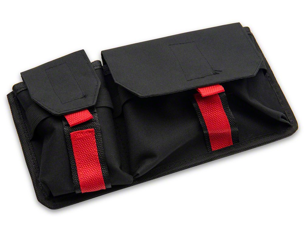 RedRock Grab Handle Storage Bag; Dual Pocket (2024 Jeep Gladiator JT