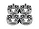 Supreme Suspensions 2-Inch Pro Billet Wheel Spacers; Silver; Set of Four (87-06 Jeep Wrangler YJ & TJ)