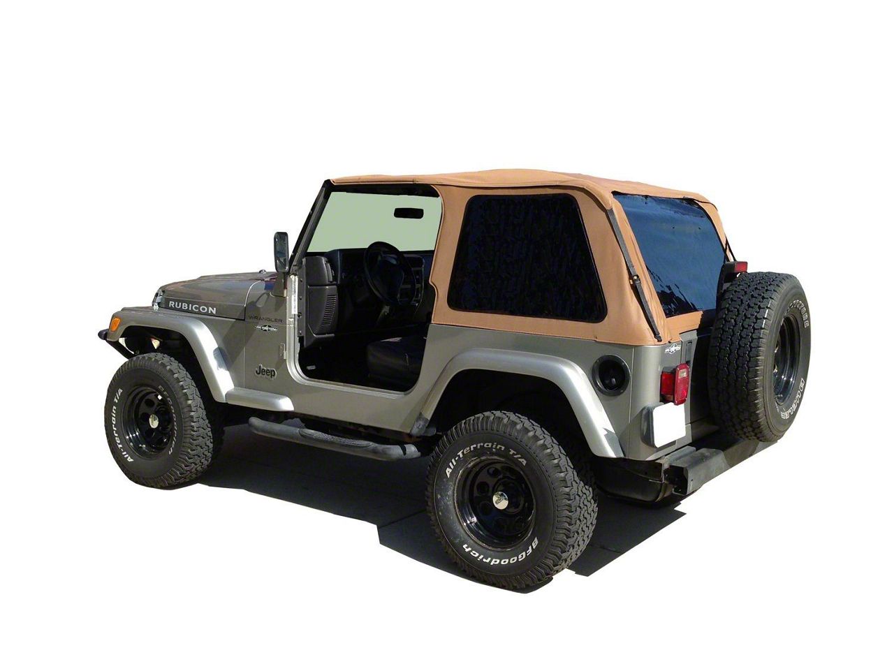 Jeep Wrangler Frameless Trail Top Soft Top; Spice Denim (97-06 Jeep  Wrangler TJ, Excluding Unlimited)