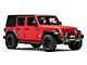 TrailCrawler Rock Slider Steps; Black (18-24 Jeep Wrangler JL 4-Door)