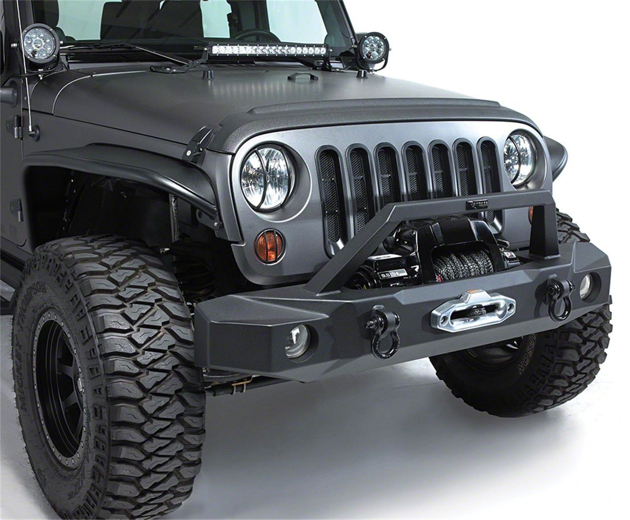 Jeep Wrangler TrailGuard Front Bumper (07-18 Jeep Wrangler JK)