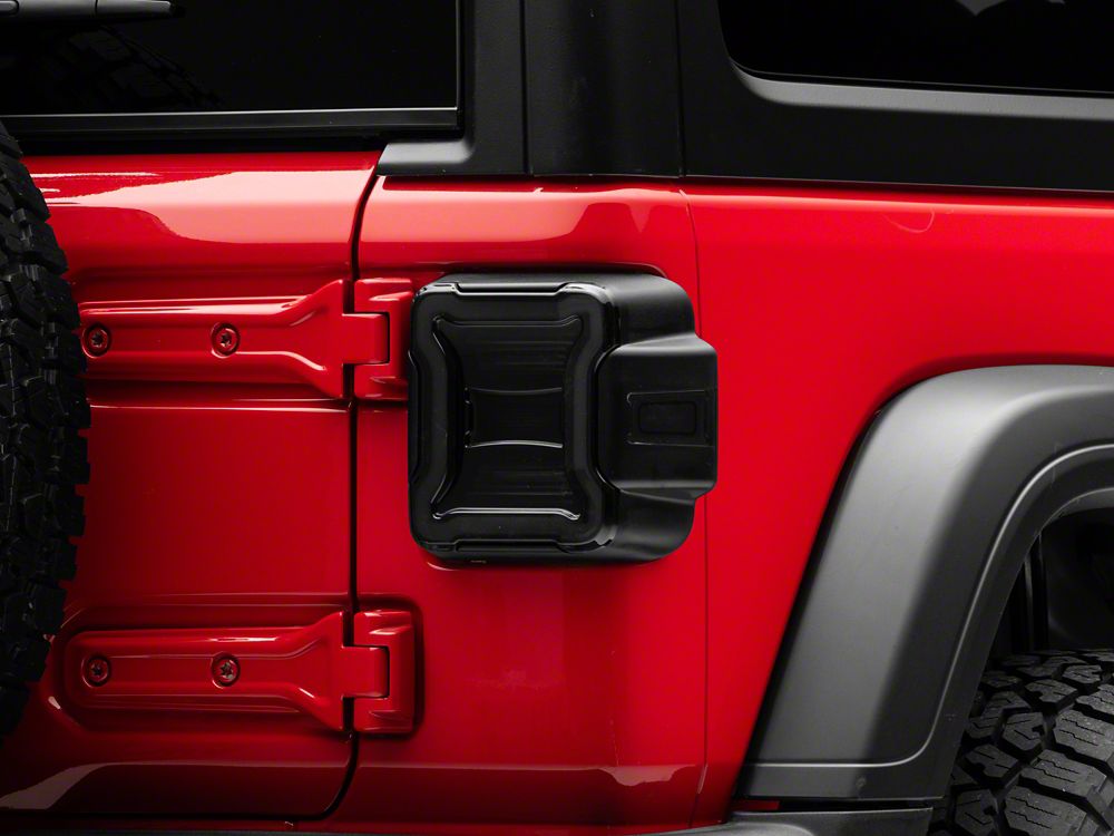Raxiom LED Tail Lights; Black Housing; Smoked Lens (18-24 Raxiom LED Tail Lights; Black Housing; Smoked Lens (18-24