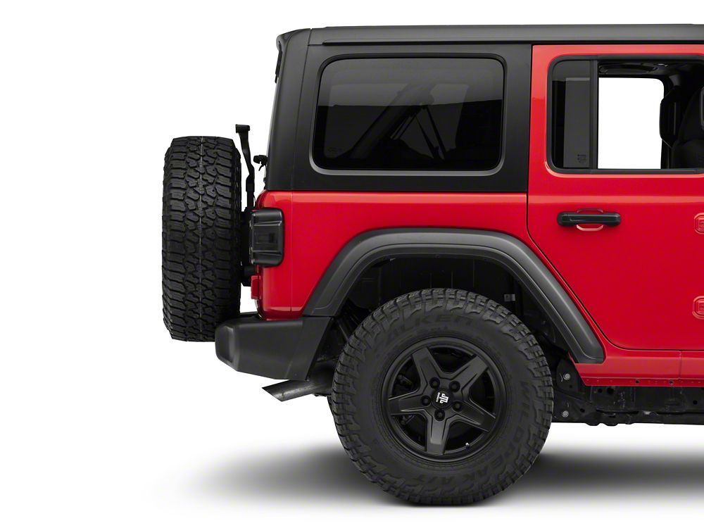 Raxiom LED Tail Lights; Black Housing; Smoked Lens (18-24