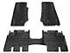 King 4WD Premium Four-Season Front and Rear Floor Liners; Black (07-13 Jeep Wrangler JK 4-Door)