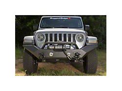 Rugged Ridge Spartan Front Bumper with High Clearance Ends and Over-Rider Hoop (18-23 Jeep Wrangler JL)