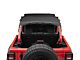 Bestop Safari-Style Header Bikini Top; Black Diamond (18-24 Jeep Wrangler JL 4-Door)