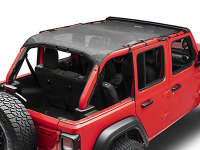 JeCar for Jeep Soft Top Sun Shade Bikini Top for 2018-2021 Jeep Wrangler JL Unlimited 4-Door 