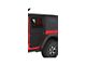 Bestop 2-Piece Full Fabric Rear Doors; Black Diamond (18-24 Jeep Wrangler JL 4-Door)