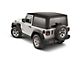 Mopar Sunrider Soft Top with Clear Windows; Black Twill (18-24 Jeep Wrangler JL 2-Door)