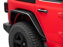 Fabtech Rear Steel Tube Fenders (18-23 Jeep Wrangler JL 4-Door)