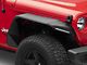 Road Armor Stealth Front Fender Flares with Switchback LED DRL; Textured Black (18-24 Jeep Wrangler JL)