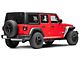 Road Armor Stealth Front Fender Flares with Switchback LED DRL; Raw Steel (18-22 Jeep Wrangler JL)
