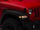 LED Side Marker Lights; Smoked (18-24 Jeep Wrangler JL)