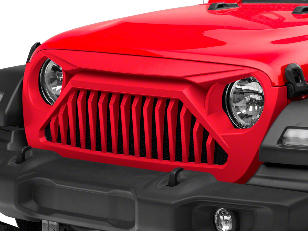 Jeep Gladiator Wildcat Grille; Unpainted (2020 Jeep Gladiator JT)