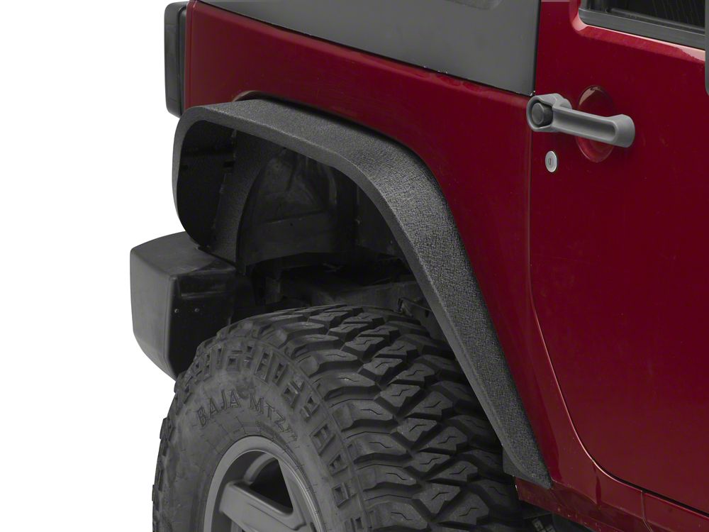 Barricade Slim Fender Flares (0718 Jeep Wrangler JK) Barricade Offroad