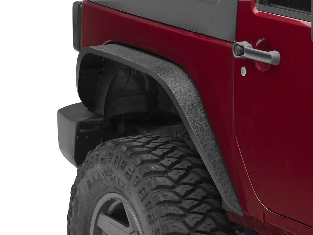 Barricade Slim Fender Flares (07-18 Jeep Wrangler JK) – Barricade Offroad