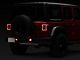 Raxiom Axial Series LED Rear Bumper Reflector Lights; Clear (18-24 Jeep Wrangler JL Moab, Rubicon, Sahara)