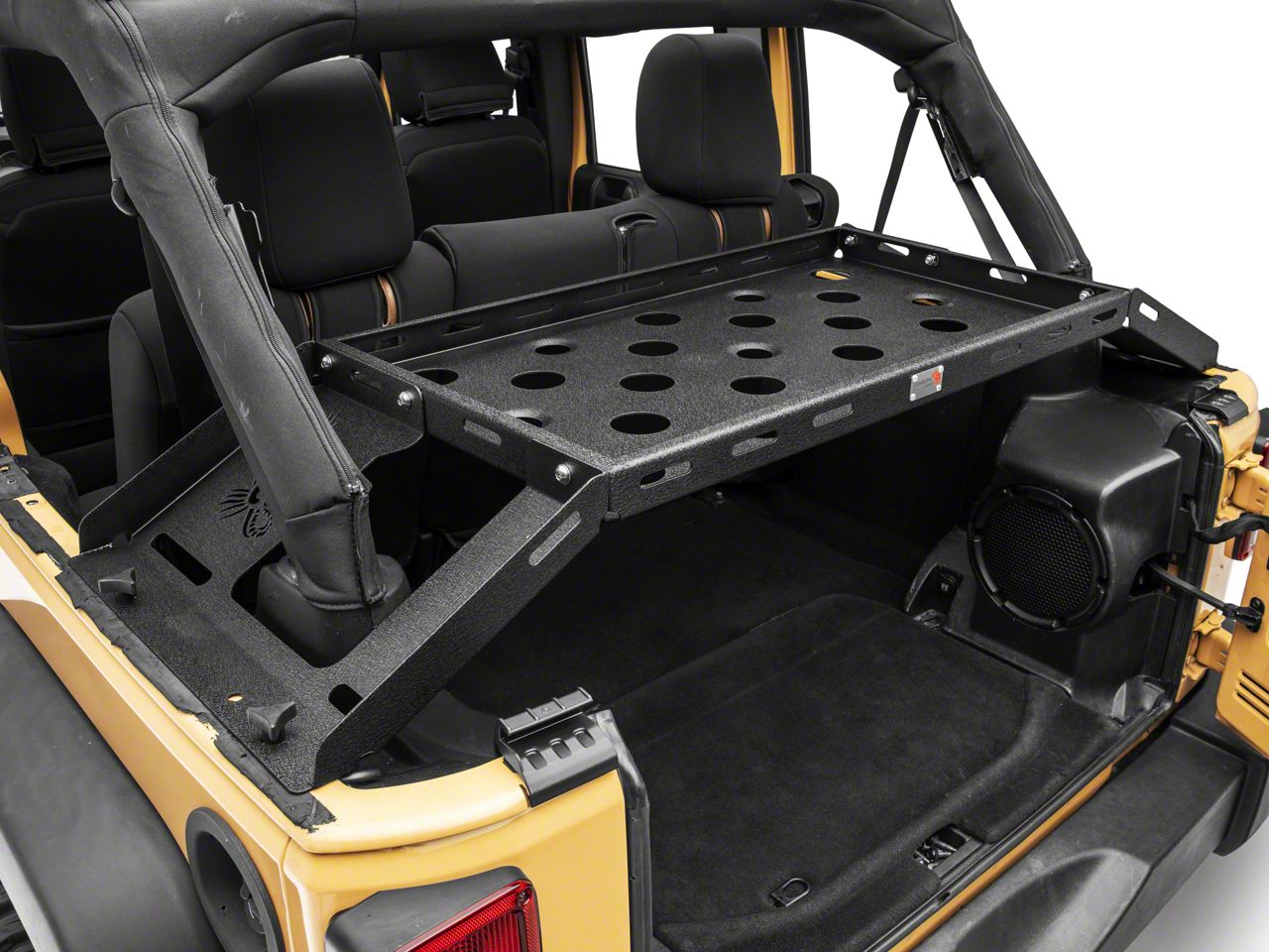 Fishbone Offroad Jeep Wrangler Interior Storage Rack FB25116 (0718