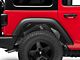 Fishbone Offroad Aluminum Inner Fenders; Rear; Black (18-24 Jeep Wrangler JL)