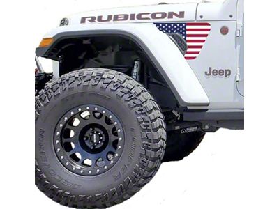 Under The Sun Inserts Fender Vent Decals; Old Glory (18-24 Jeep Wrangler JL)