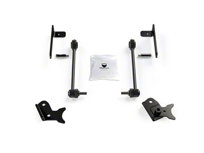 Teraflex Front Sway Bar Quick Disconnect Kit for 0 to 4.50-Inch Lift (18-23 Jeep Wrangler JL)