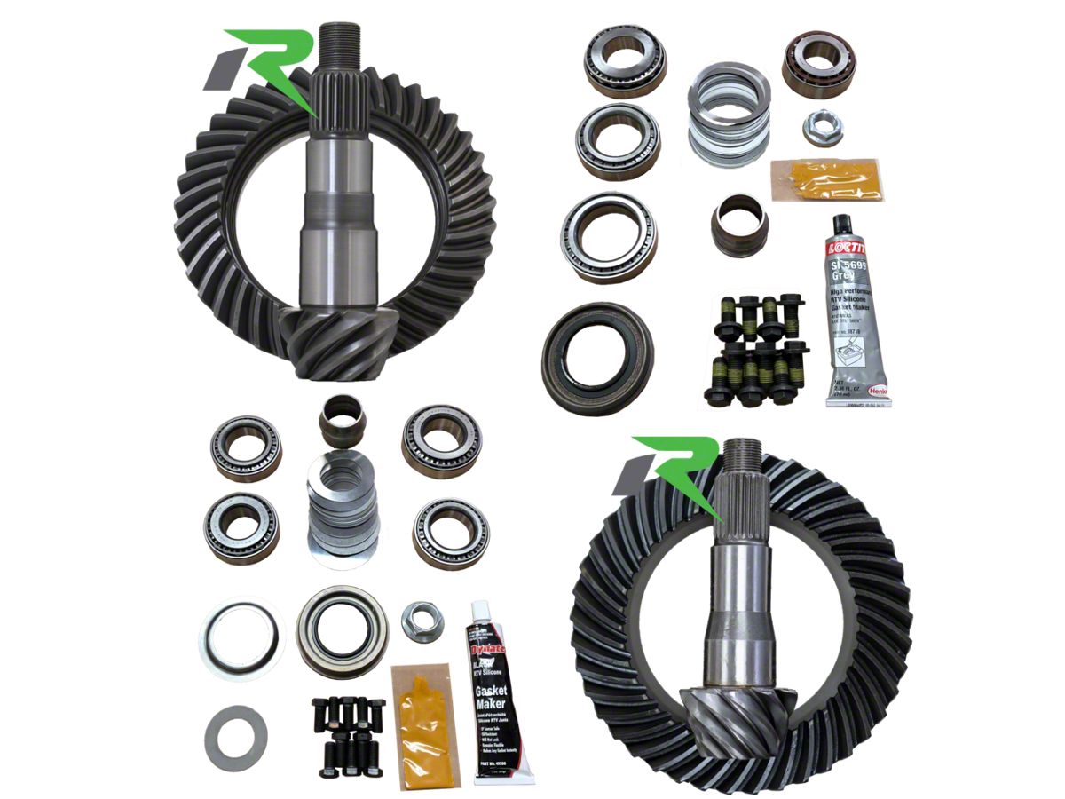 Revolution Gear & Axle Jeep Wrangler Dana 30 Front Axle/35 Rear Axle Ring  and Pinion Gear Kit with Master Overhaul Kit;  Gear Ratio  Rev-JL-200/186-488 (18-23 Jeep Wrangler JL, Excluding Rubicon) - Free  Shipping