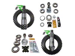 Revolution Gear & Axle Dana 30 Front Axle/44 Rear Axle Ring and Pinion Gear Kit with Master Overhaul Kit; 4.56 Gear Ratio (18-22 Jeep Wrangler JL, Excluding Rubicon)