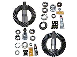 Revolution Gear & Axle Dana 30 Front Axle/44 Rear Axle Ring and Pinion Gear Kit with Master Overhaul Kit; 5.38 Gear Ratio (18-24 Jeep Wrangler JL, Excluding Rubicon)