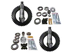 Revolution Gear & Axle Dana 44 Front Axle/44 Rear Axle Ring and Pinion Gear Kit with Master Overhaul Kit; 4.88 Gear Ratio (20-24 Jeep Gladiator JT Launch Edition, Rubicon)
