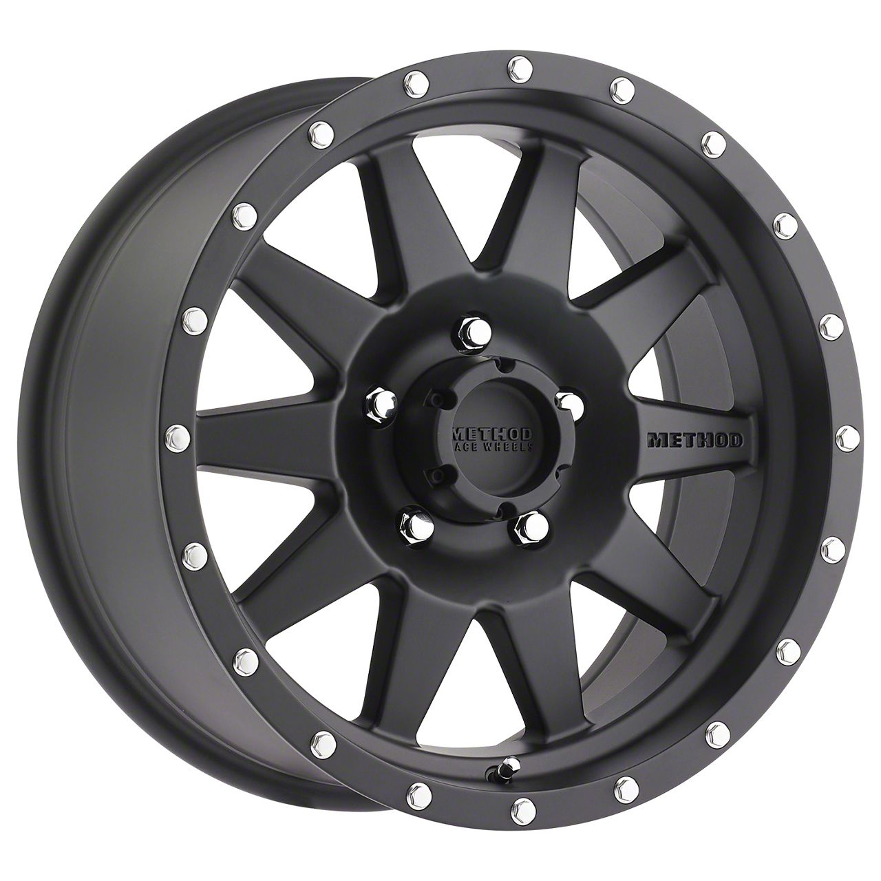 Method Race Wheels RAM 1500 MR301 The Standard Matte Black 5-Lug Wheel ...